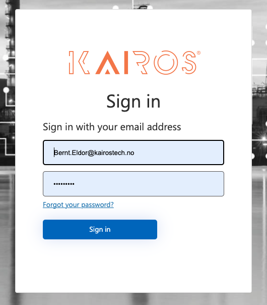 Portal login